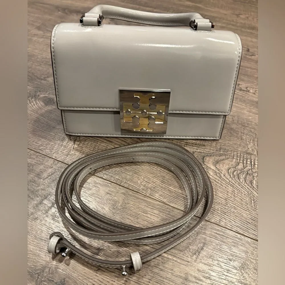 Tory Burch Gray Crossbody Bag